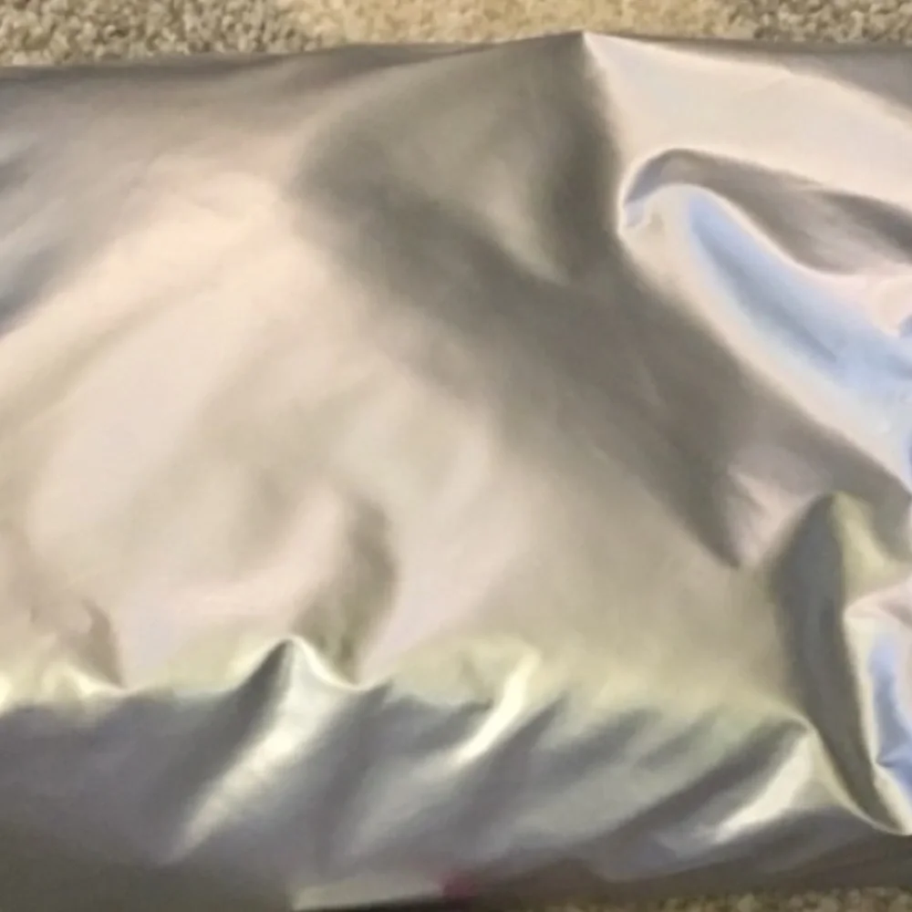 Silver Cosmetic Bag